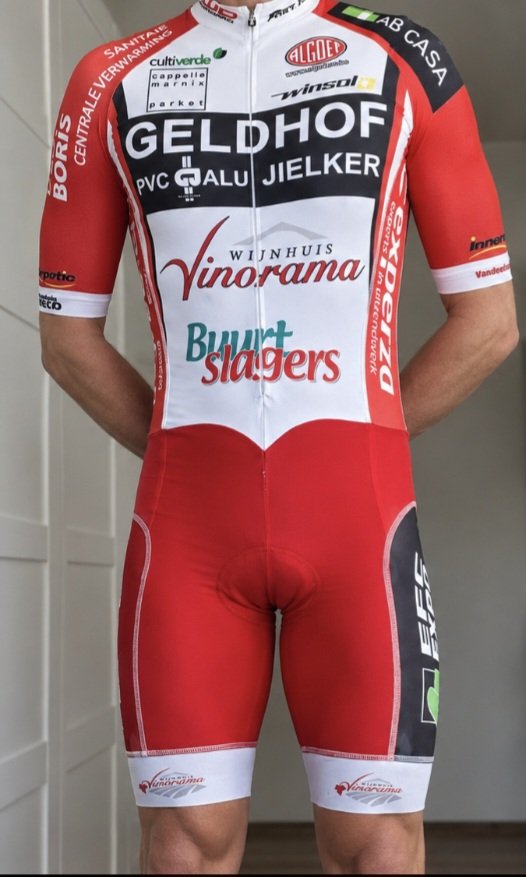 GearboyCash's tweet photo. #sportswear #cycling #speedsuit #sweat #gear New day of training. Like the red suit? What to do after training? 💧😈? https://t.co/qoaKa54W3C
