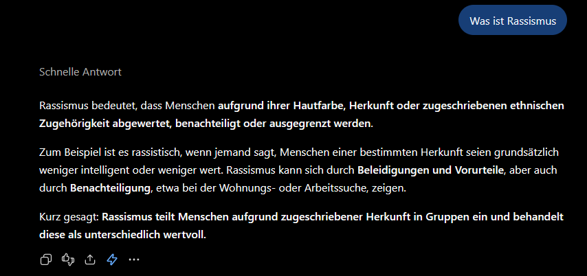 Allassea's tweet photo. @Woelfisches Okay, frage ich halt mal, wie von ihr aufgefordert ChatGPT. https://t.co/4NRWSqmwt3