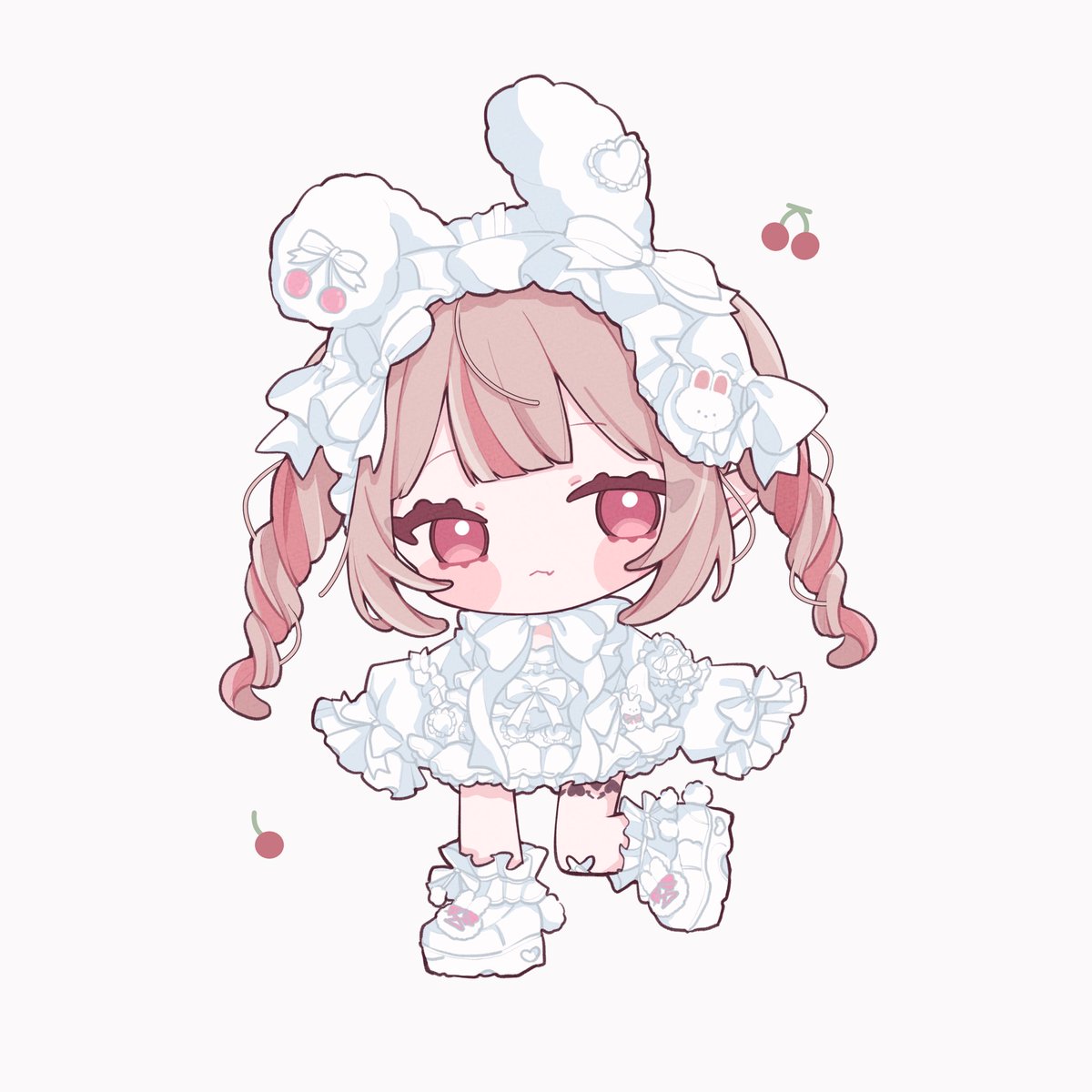qyupuu's tweet photo. 🐰🍒 https://t.co/aaJl3Y9WGu