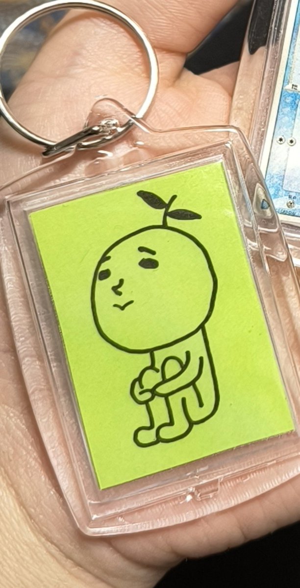 _yu_ld_para_'s tweet photo. 会報誌が封筒で来てたときの封筒使って、太郎ちゃんキーホルダー！！ https://t.co/9nDZzrsTzW