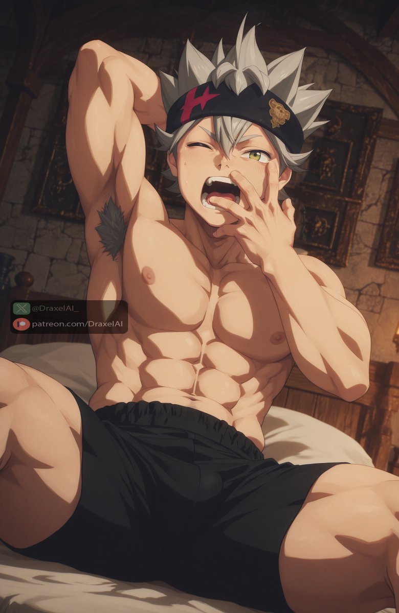 DraxelAI_SFW's tweet photo. #AIArt #Asta #BlackClover       

waking up https://t.co/1OiWI4RPNw