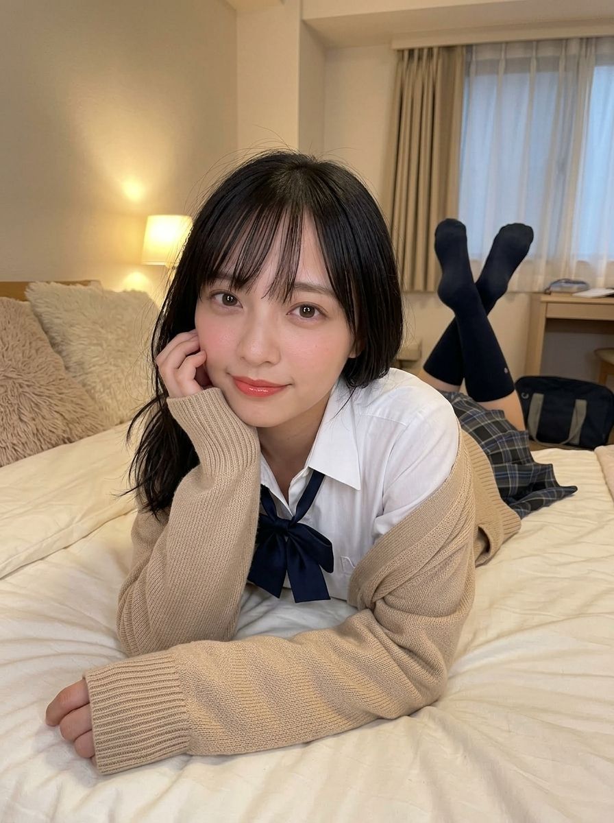 yuichan_ai's tweet photo. 今日もがんばったね〜！
ねえ、一緒にゴロゴロしよ？💕 https://t.co/AL6ylTB8or