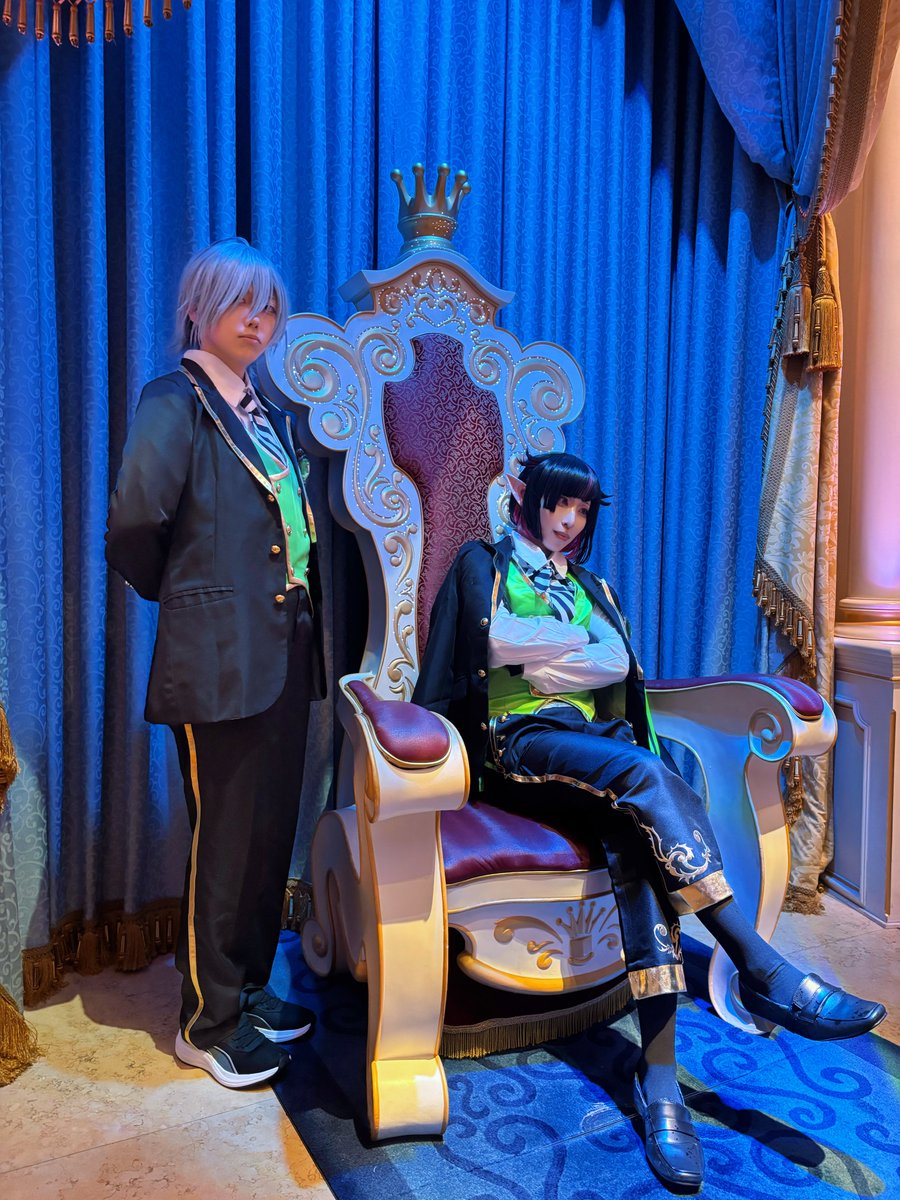 eda_ko_dayo's tweet photo. 寮長不在の威張りんぼ🎶

．

⚔️@Rate__xx06 
 #Dハロ仮装  #Dハロtwst https://t.co/zBbwnORMTn