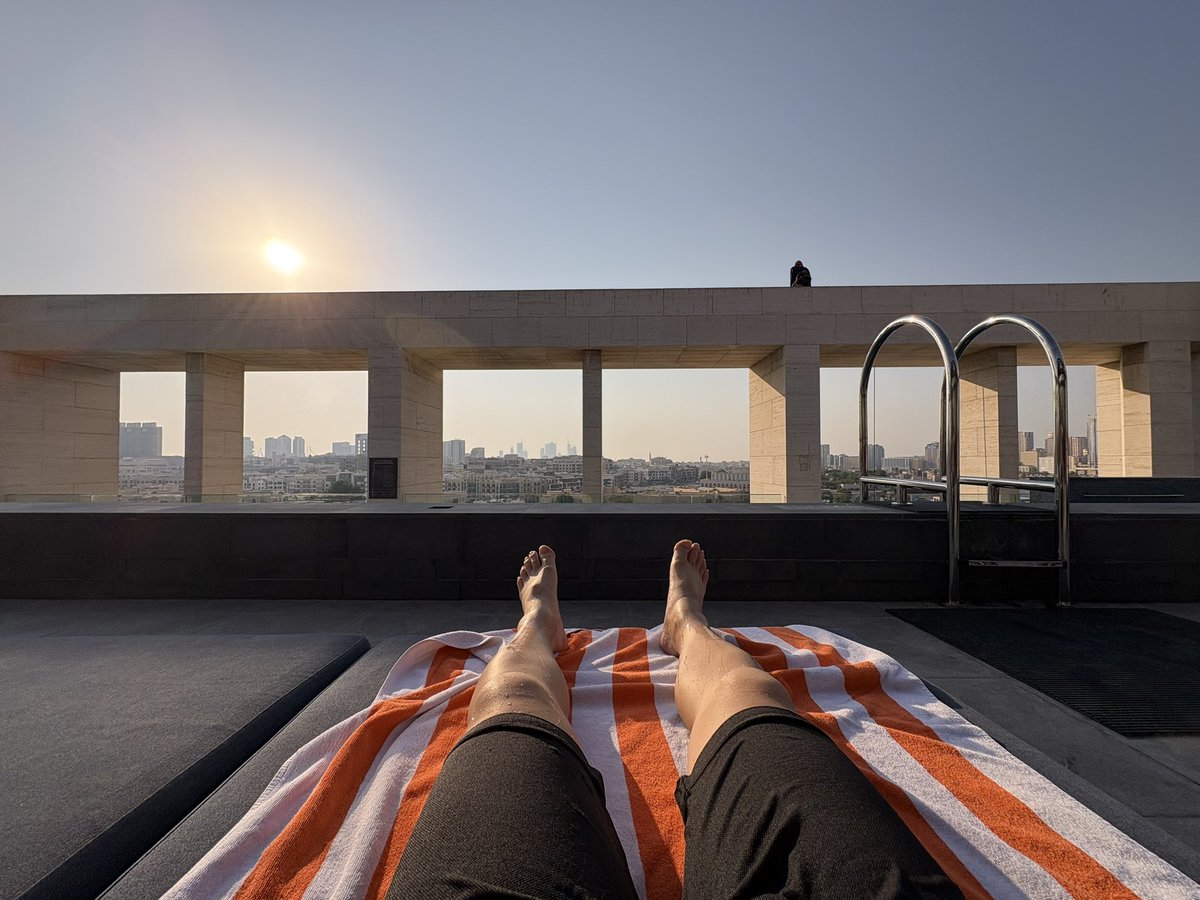 travel_tokoki's tweet photo. Rooftop Bar &amp; Pool 🌙
Canopy by Hilton Dubai Al Seef 🇦🇪

Dubai nights, rooftop views, and a little escape above the city.

#CanopybyHilton #Hilton #Dubai #DubaiLife #AlSeef #RooftopBar #RooftopPool #HotelStay #DubaiTravel #UAE https://t.co/btRCxMulNK
