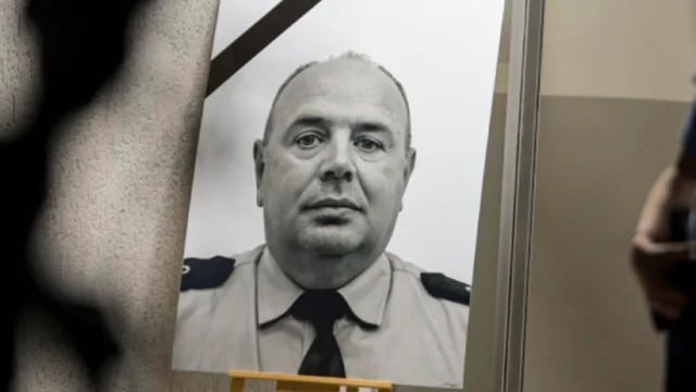 KosovoinUS's tweet photo. Today, on the 3rd anniversary of the Banjska attack, we honor Police Sergeant Afrim Bunjaku, who gave his life defending the rule of law, sovereignty, and territorial integrity of Kosova.

Three years later, accountability remains essential. Those responsible must face justice. https://t.co/xx4YWETYoy