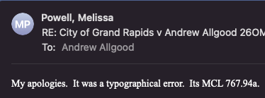 AndrewAllgood's tweet photo. The absolute gall of this prosecutor. She's trying every trick in the book to trick me in to sending discovery. There is no obligation that I share my evidence before trial, except a brief list of exhibits (and witnesses). But she'll use an overruled statute to try and trick me🙄 https://t.co/WkI3HqKiGg