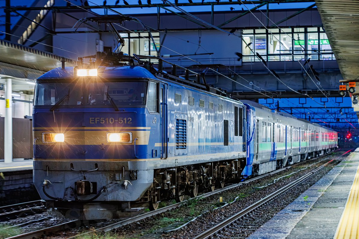 dsglt's tweet photo. 2026/09/24
8561レ　739系3000番台甲種輸送
EF510-512＋739系3000番台6B https://t.co/CbDxollXNY