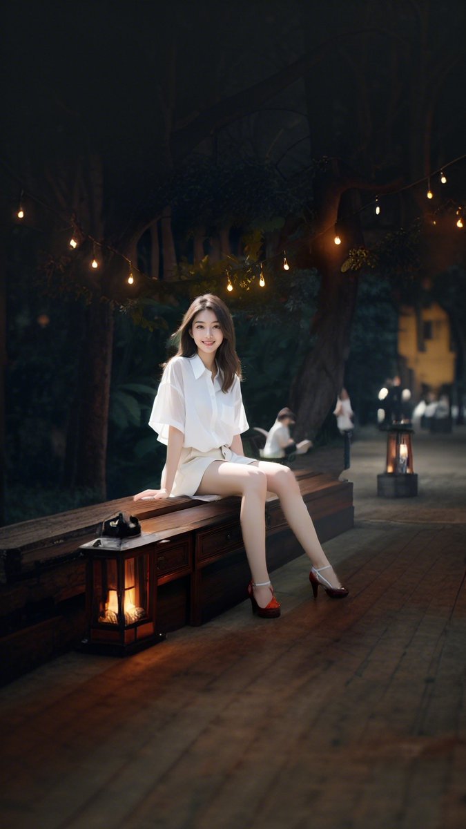kimttuc's tweet photo. [The night wind whispers, and Shuosiya’s smile lights up the quiet city.] https://t.co/TcrxUuWUgq