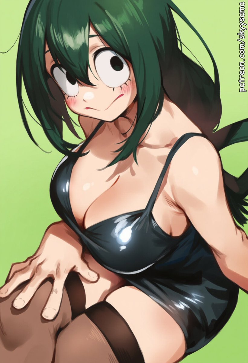 Mini_Skyy_'s tweet photo. 蛙吹梅雨 / asui tsuyu  
SFW illustration https://t.co/2iQIVTz4Ou