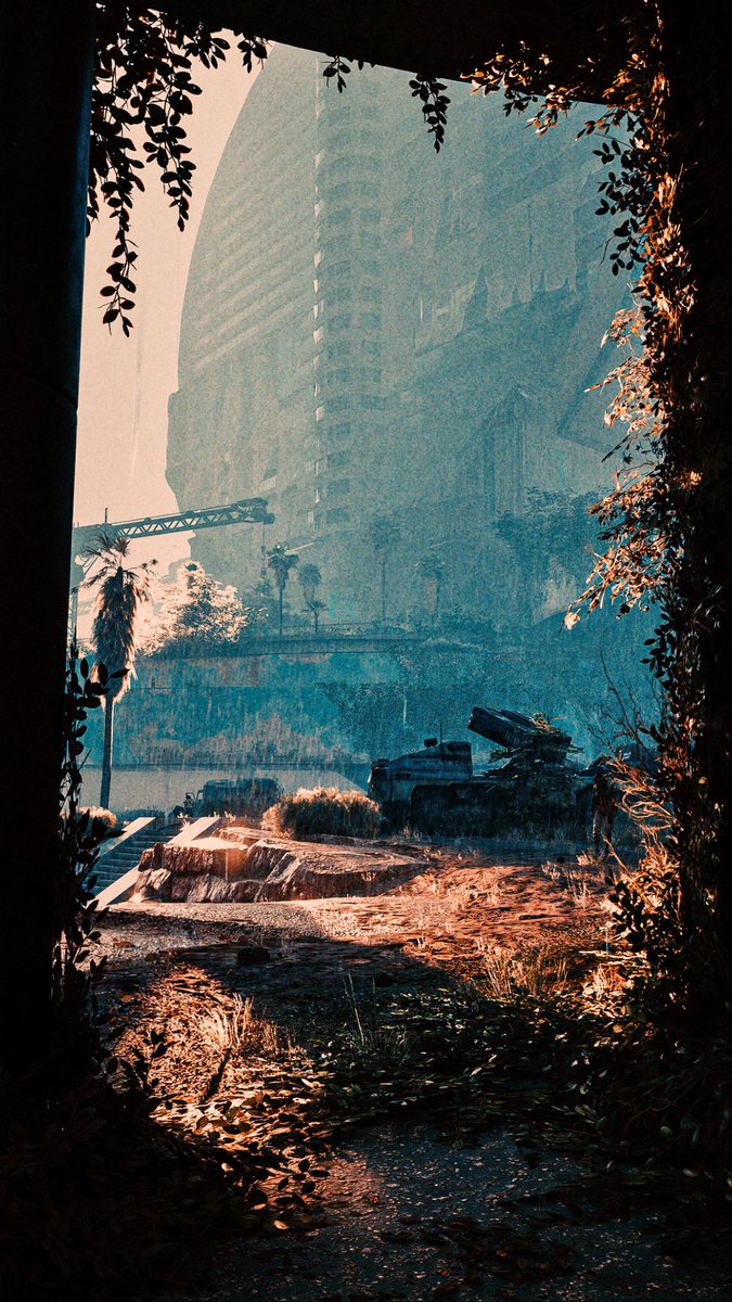 alabasterfury's tweet photo. SMOKE AND DECAY.

#cyberpunk2077 | #virtualphotography https://t.co/64L0RMgkJT