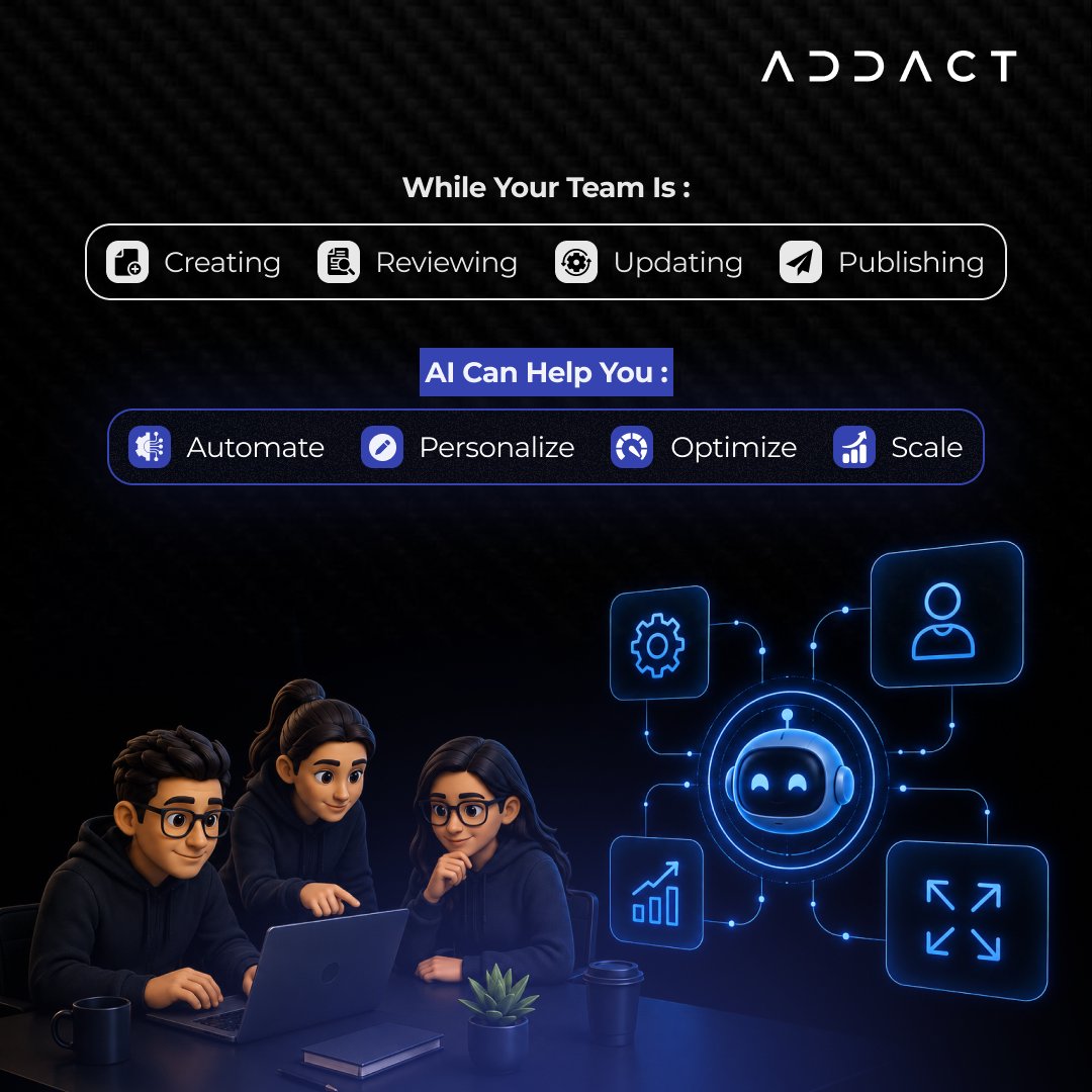 AddactTech's tweet photo. Make your Umbraco smarter with AI. Addact helps businesses automate workflows, personalize experiences, and streamline content operations—without losing flexibility. Connect now: https://t.co/YZ4GnRwZWP
#Umbraco #AI #Addact https://t.co/k34T2StnHL
