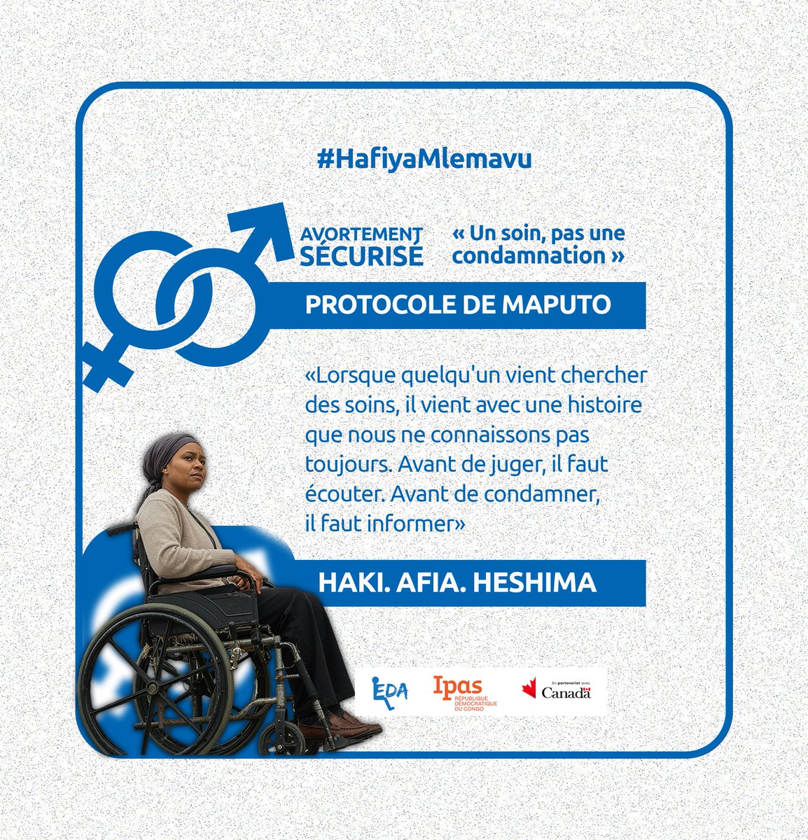 CelineMushagal1's tweet photo. #HafiyaMlemavu 
#EnableTheChange
Écoutons avec empathie. Informons avec respect. Soignons sans juger.

@enable_rdc 
@MakokiYaMwasi 
@Mulunda_JC 
@GAC_Corporate https://t.co/GEBGzzycQ4