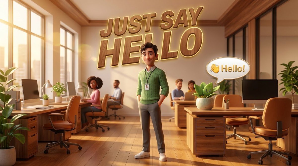 speccHQ's tweet photo. 🎬NEXT STORY
JUST SAY HELLO 👋
Sometimes, all it takes is one simple hello…
Coming tomorrow | 9:00 am
#JustSayHello #specchq #storytelling https://t.co/azKFXViNq2