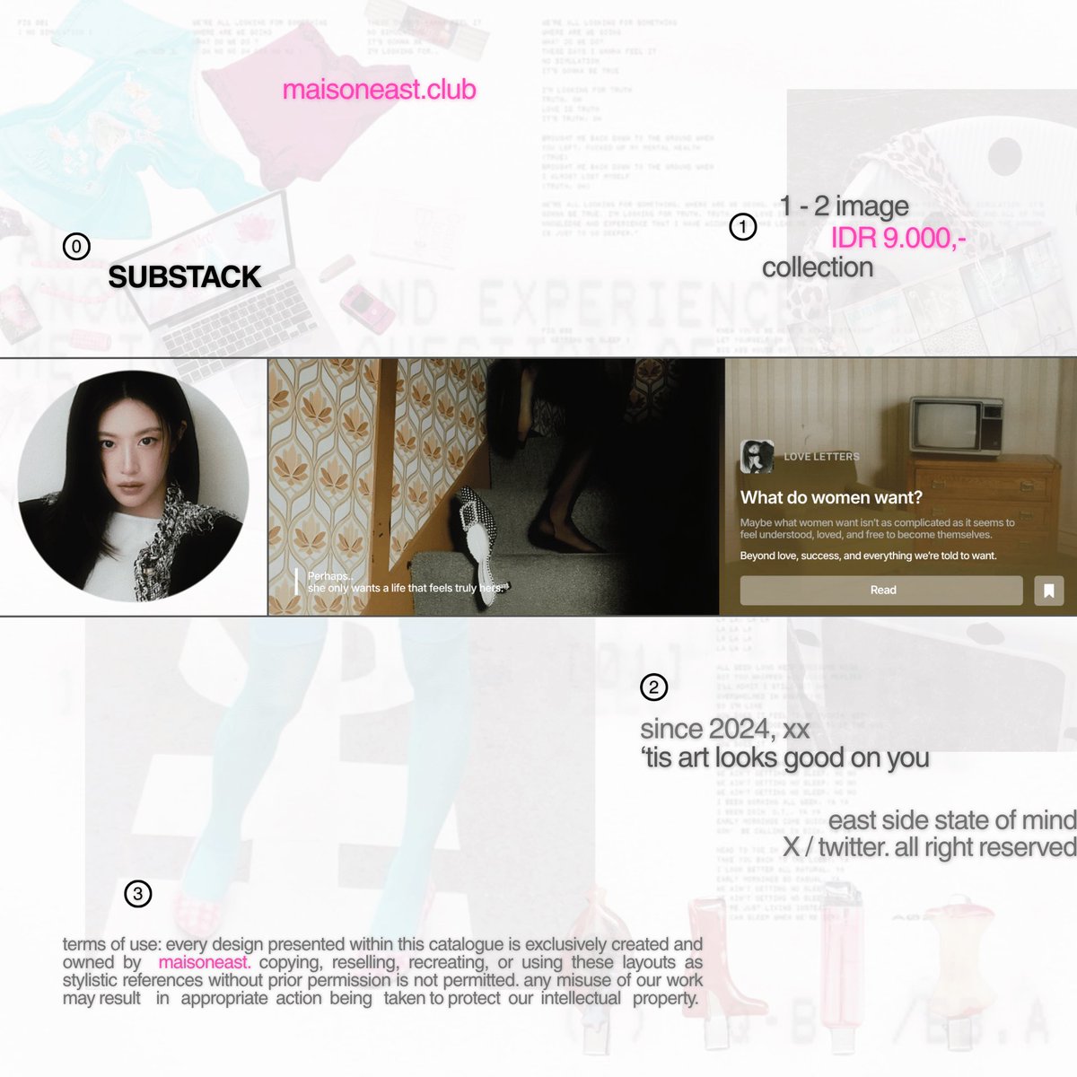 MaisonEast's tweet photo. #zonauang #zonaba help to ospek &amp;&amp; repost.. 

hellu, eastside soul! Emily just dropped 2 new layouts that will be added to my upcoming catalog.. with new set–up. ♥︎ if any of the designs end up looking similar to other BA kindly let me know, aight? thankies! https://t.co/fuU7P3G5lM