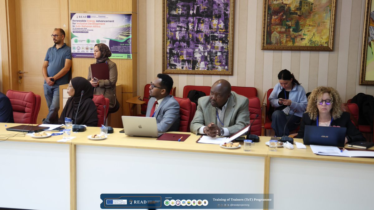 SIMADUniversity's tweet photo. As a coordinating partner, SIMAD University joins the Erasmus+ READ Project’s Training of Trainers in Türkiye, bringing together 30+ academics to advance renewable energy education and entrepreneurship across Africa.

#SIMADUniversity #READProject #ErasmusPlus #RenewableEnergy https://t.co/YRtX2mFNmR