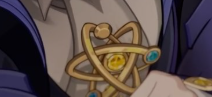Donutsthetic's tweet photo. // Genshin 7.2 leak

I'm probs wrong but the left image reminded me of Lithium (3rd element on the periodic table), and right image reminded me of chemical bonds, so I did some reading to see if there's one that looks like it. Lithium cobaltite. It's used in batteries. https://t.co/2K7taf3uJh
