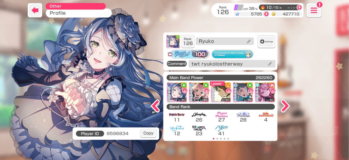 RyukoLostHerWay's tweet photo. hiiii welcome to my twitter dot com. i talk about bang dream and umamusume the most but feel free to check out my carrd and strawpage below! and feel free to add me in Garupa, OurNotes, and Umasmusume JP &amp; EN! pls be my mutual🙏 

https://t.co/mOdOaIChil
https://t.co/cQwGZmHGmF https://t.co/FHRjJ9fggO