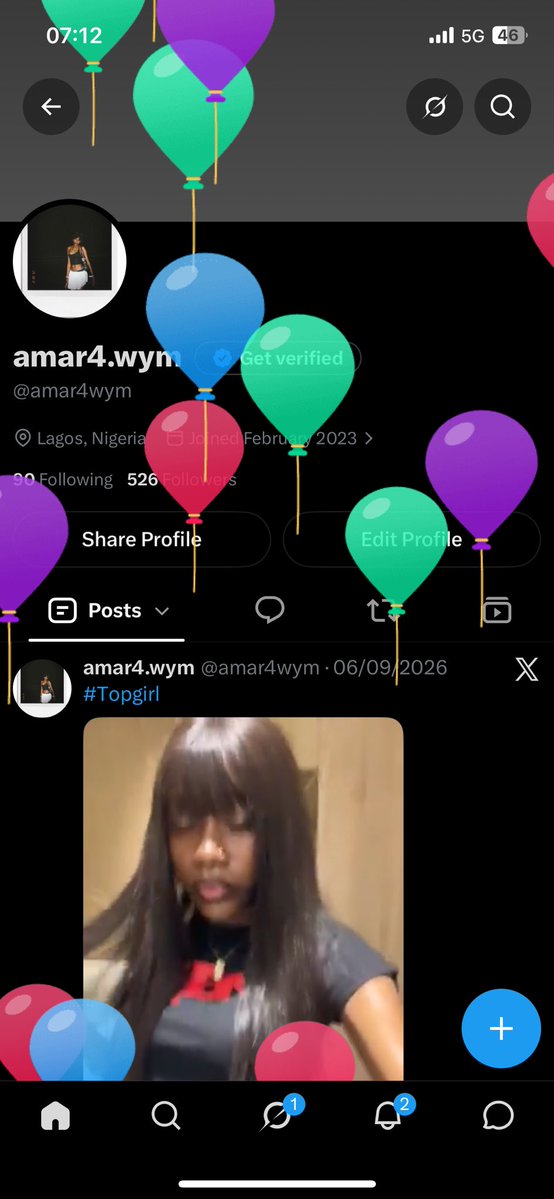 amar4wym's tweet photo. Balloons on my page🎈🎂 https://t.co/YcDb1BTOFp
