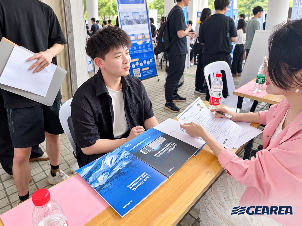 Gearea_Climate's tweet photo. Gearea continues to expand its campus recruitment and talent development programs, bringing young engineers and professionals into real projects across R&amp;D, engineering, manufacturing and global business.

#Gearea #CampusRecruitment #TalentDevelopment #EngineeringCareers https://t.co/YF8YF3U9s5