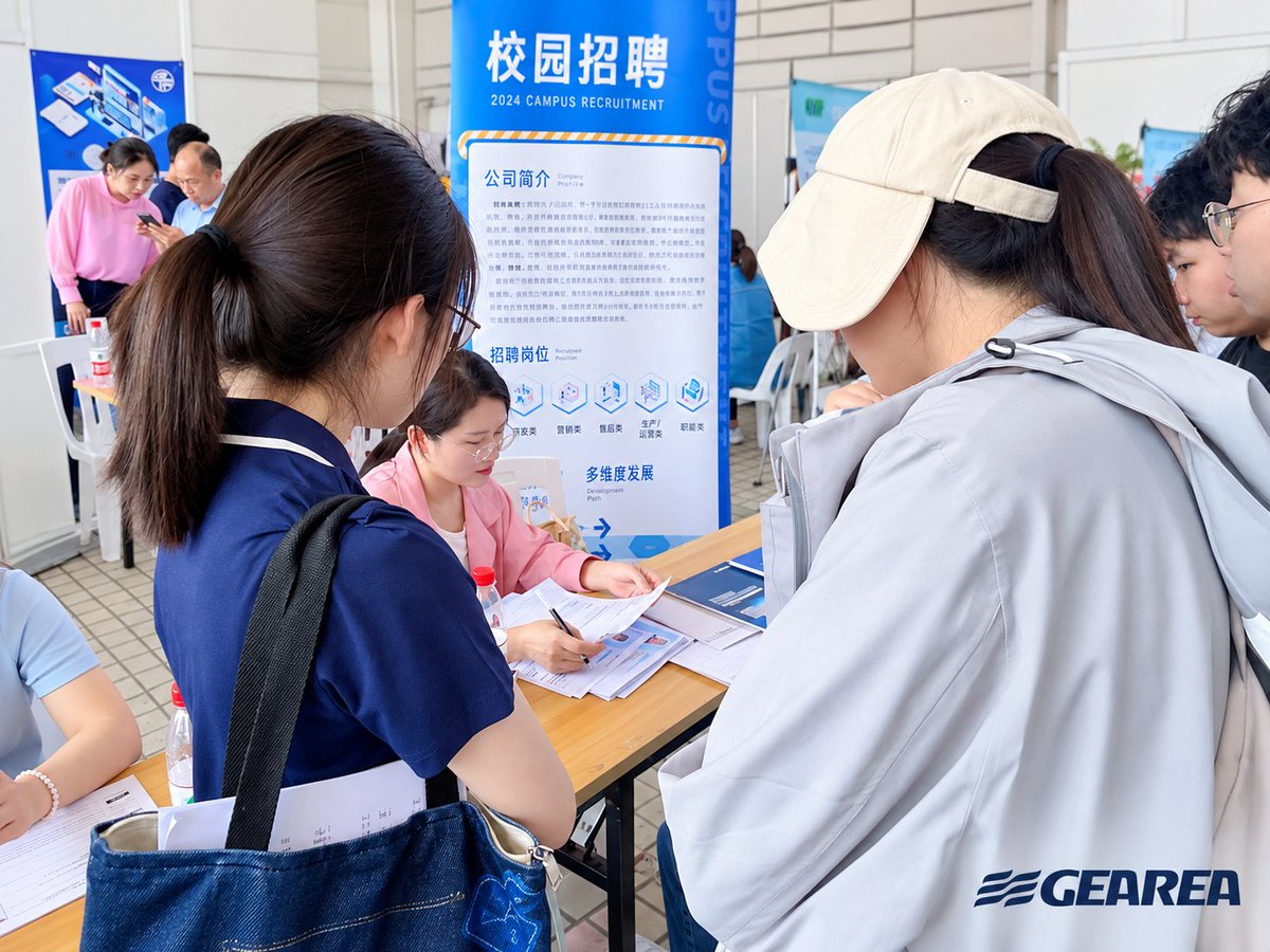 Gearea_Climate's tweet photo. Gearea continues to expand its campus recruitment and talent development programs, bringing young engineers and professionals into real projects across R&amp;D, engineering, manufacturing and global business.

#Gearea #CampusRecruitment #TalentDevelopment #EngineeringCareers https://t.co/YF8YF3U9s5