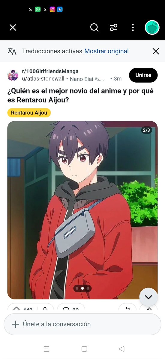 DebateMirabel's tweet photo. No más para la maestra un botón, rentaro es tan perfecto, que aprovecho la excusa de un harem, para crear el caldo de cultivo lésbico por excelencia jamás creado, que hasta las lesbianas se rindan a su perfección. (Me incluyo) https://t.co/ruTtQc1dEQ