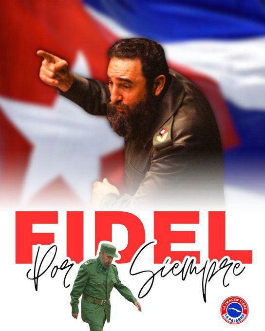 CalderonPineiro's tweet photo. #Fidel "Sabemos que nada podrá doblegar a nuestro país; sabemos que nada podrá hacer mella en el espíritu de nuestra #Revolución; sabemos que nada podrá hacer mella en la conciencia y en la voluntad de nuestro pueblo.." #CubaEstáFirme  #CubaVencerá https://t.co/Hl0aOxtJa9