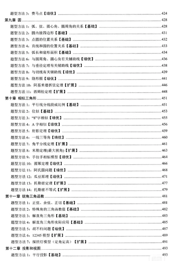 lksmlabc's tweet photo. 《初中数学•题型方法全归纳》，397 种题型和方法

学好数学很简单，分两步走：1. 学习基础知识；2. 应用基础知识做题。

内容涵盖：代数 189 种，几何 124 种，函数 55 种，数据统计和概率 29 种。注意：不是用来刷题的，重点在题型和方法！我看闲鱼卖了几千份

🔗：https://t.co/Q4vkk3IxOq https://t.co/HVCJ6yBQrp