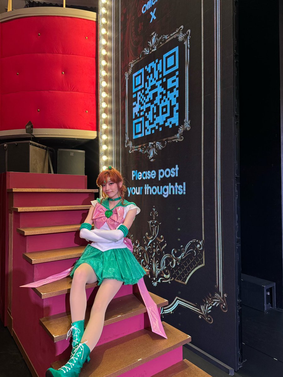 moe_goto0520's tweet photo. #美少女戦士セーラームーン 
-Shining Theater Shinagawa Tokyo-

本日もご来場ありがとうございました💚
皆さんが笑顔で見てくれてて、
本当に幸せになります🥲

また明日も品川でお待ちしてます💫

#prettyguardiansailormoonshiningtheater #shiningtheater  
#シャイニングシアター https://t.co/toQ6QqYww2