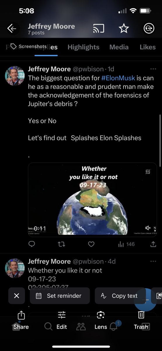 pwbison's tweet photo. @NightSkyToday Ha ha  Noah's Ark
But the funny part is that how the great flood happened has been repeatedly posted on media platforms for at least the last 7 years
and has been suppressed by those same media platforms
with or without water
My splashes and tectonics are undeniable
. https://t.co/YMMLZbDj5z