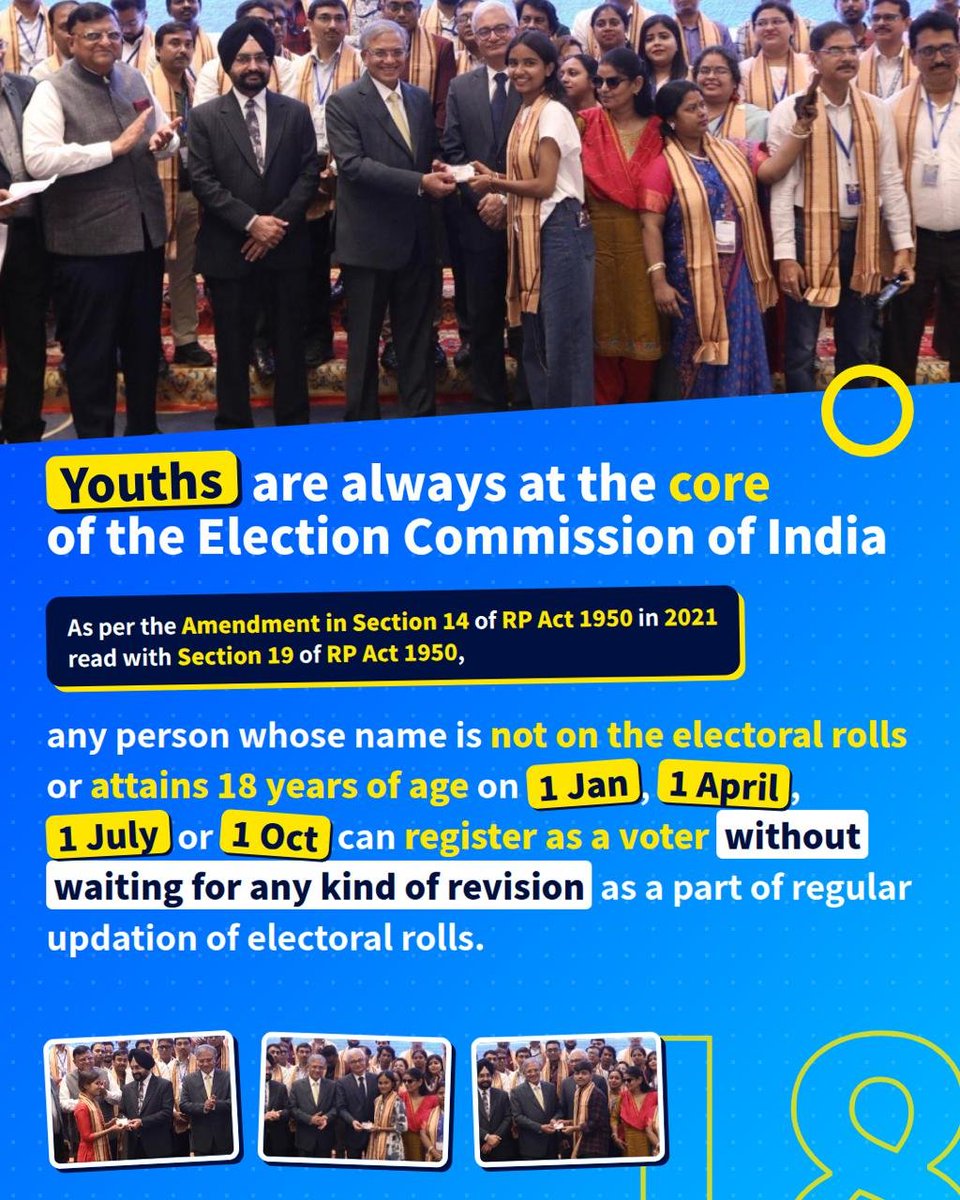 shivamzcs0's tweet photo. Don’t fall for propaganda. Your generation has a voice in every election. Claim it early by registering as a new voter. #CEC #GyaneshKumar #GenZ #ECI #DumbestPC #CJPForAnarchy https://t.co/pMoWl4THvm