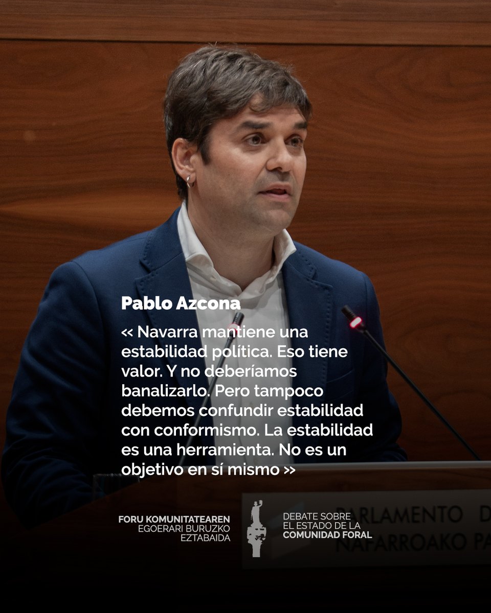 geroabai's tweet photo. 📌La estabilidad política tiene valor cuando permite avanzar, tomar decisiones y afrontar los retos de #Navarra

👉Navarra tiene fortalezas importantes, pero ninguna de ellas está garantizada para siempre https://t.co/7a5NV0RMBA