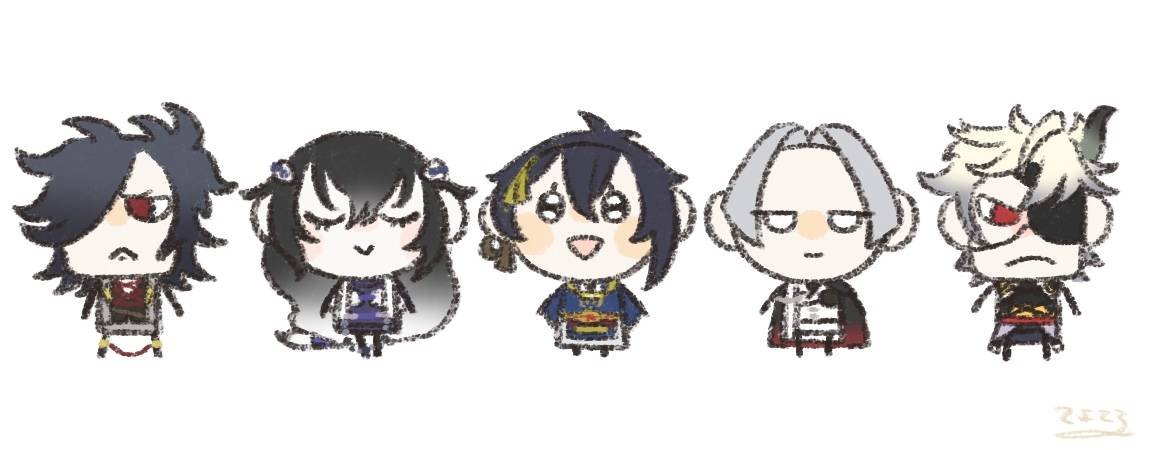 teteyote's tweet photo. ちいこい天下五剣 https://t.co/fiGLeXM1wq