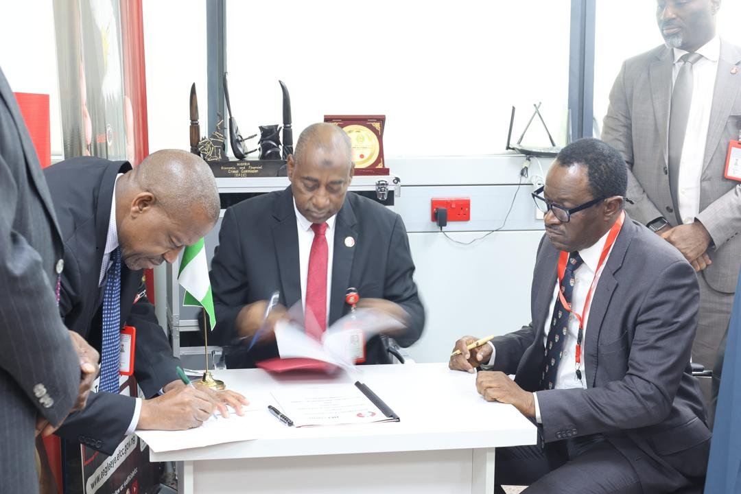 NELFUND's tweet photo. The Federal Government has moved to strengthen the financial sustainability of its student loan scheme, as the Nigerian Education Loan Fund (NELFUND) and the Economic and Financial Crimes Commission (EFCC) signed a Memorandum of Understanding (MoU) to facilitate cooperation on recovered funds and tighten accountability in the management of public resources.

The pact, signed in Abuja yesterday, came against the backdrop of President Bola Tinubu’s directive that all unencumbered liquid funds recovered by the EFCC be transferred to NELFUND to support the long-term financing of student loans.

#NELFUNDstudentLoan