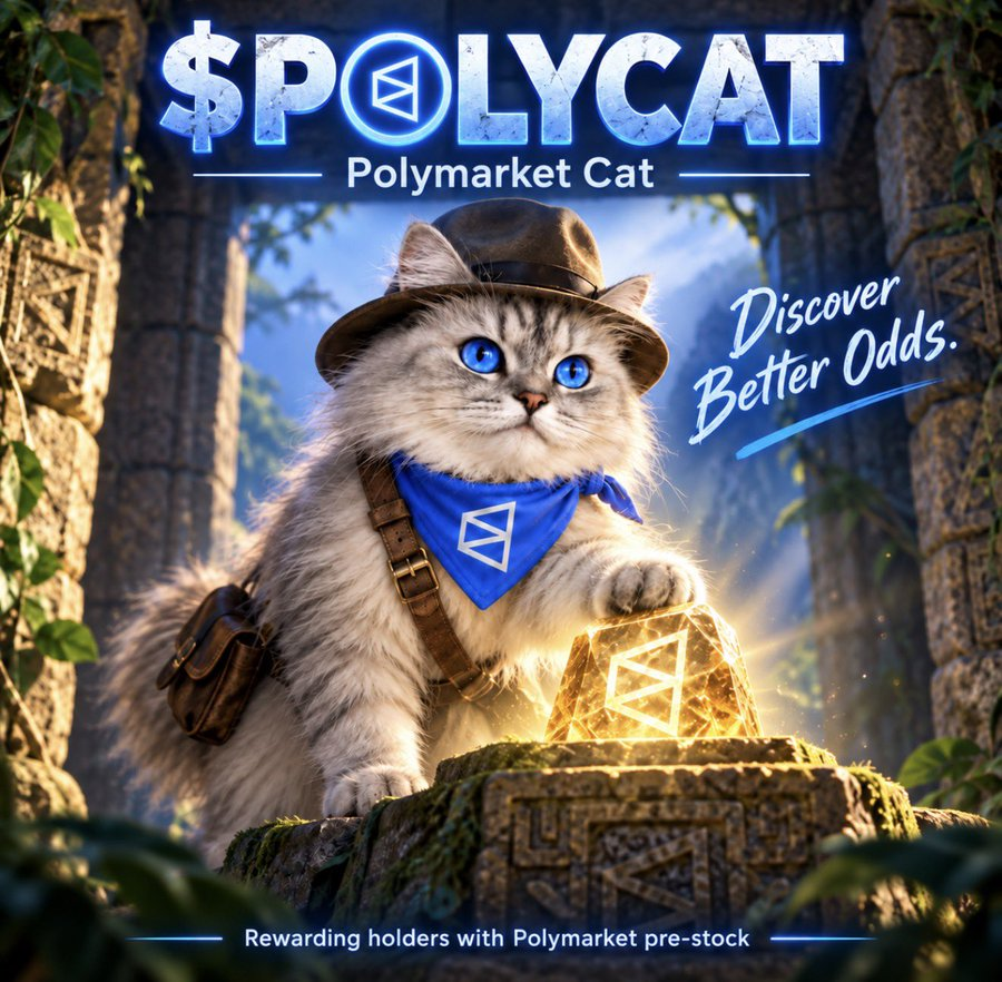 gmjflexible12's tweet photo. @Polymarket $Polycat is live !
Hold Polycat and get rewarded on the pre-stock of Polymarket.
9Uqpbbpq7EzAtotoQJhRhD9DUnWAQKB2Bzc2ym7J4yzD https://t.co/FOlT1c211d