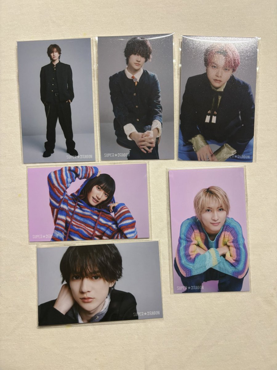 1q4nr's tweet photo. SUPER★DRAGON スパドラ ミニ生写真 交換 買取

【譲】池田彪馬、伊藤壮吾、志村玲於、柴崎楽、飯島颯
【求】松村和哉(異種◎) もしくは買取

郵送もしくは都内手渡しのみ
お気軽にお声掛けください。 https://t.co/8Bbzcrhugb