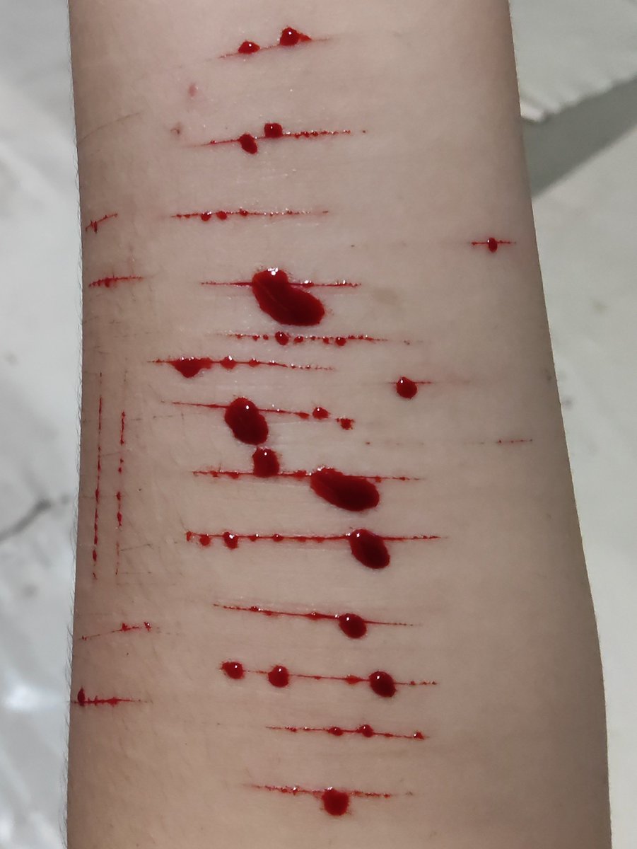 Altshtwx's tweet photo. AI GENERATED HALLOWEEN MAKEUP SFX ! NOT REAL ! ALL FAKE ! FAKE ARTIFICIAL BLOOD !
I JUST HAD THE BEST SESH W MY NEW BL/D3 THE OTHER DAY (22-09) AND I FORGOT TO POST IT!!! 😔😢🥺😭💔💔
I think I got to styro 👀
#sharm #sh #ouchietwt #shrtwt #shtw #shtwt #AI #redinktwt #slitwt https://t.co/wIqKs4CzCI