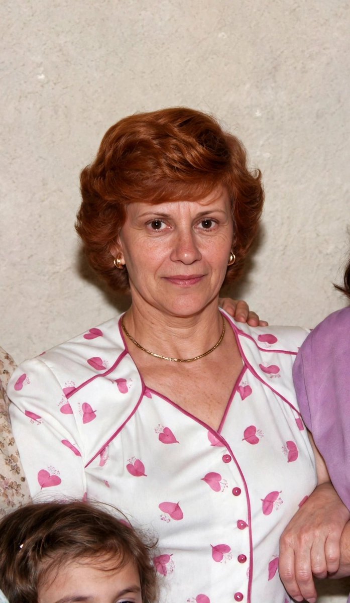 SilGiaconia's tweet photo. Según el chat con IA así sería mi mamá 40 años después.. no se, ella quedó joven eternamente en mi corazón ❤️ https://t.co/OhlgiiCoTR