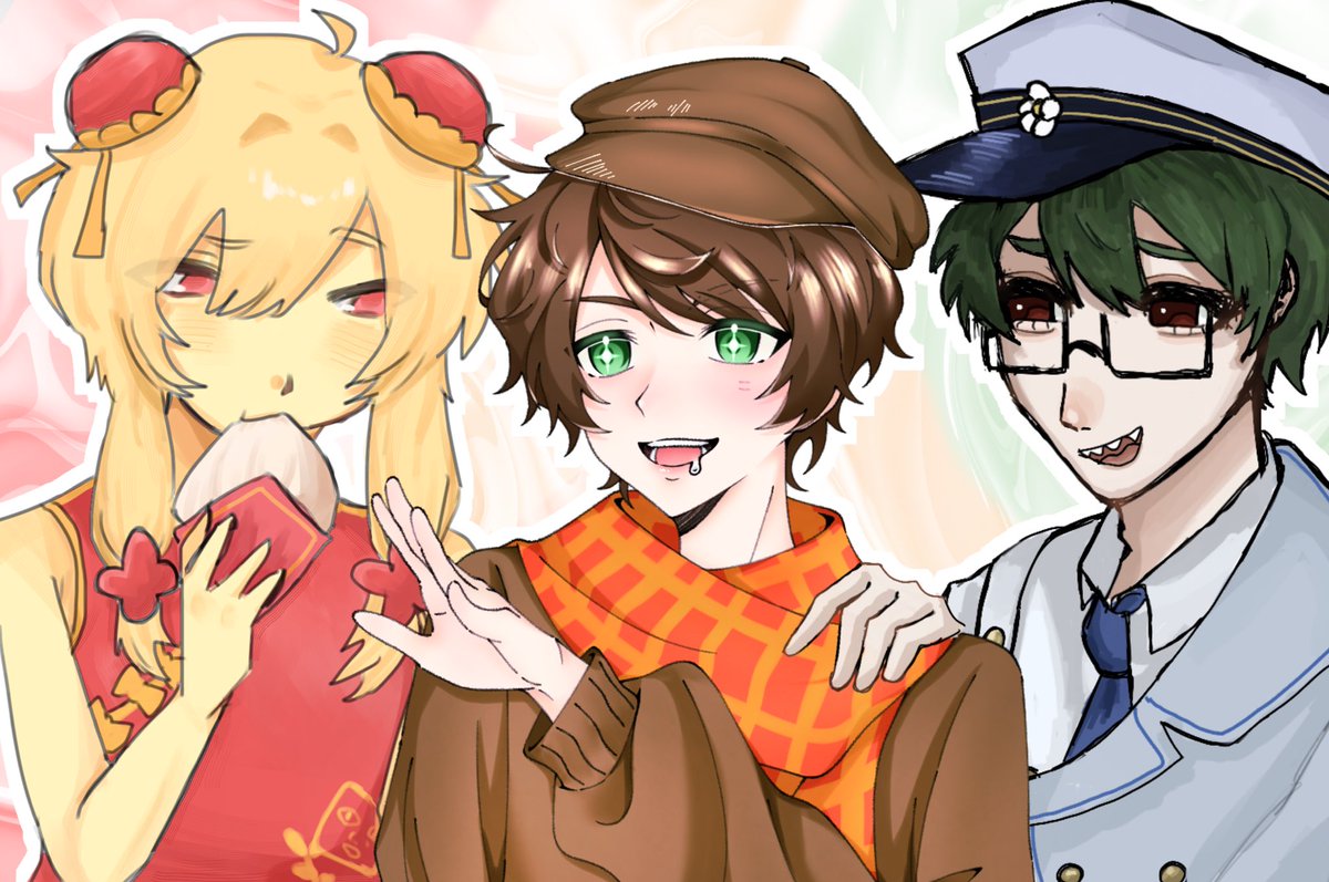 b4umu_0's tweet photo. お友達と🌶🍞🌵合作🎶 https://t.co/q10OUqi3Gl