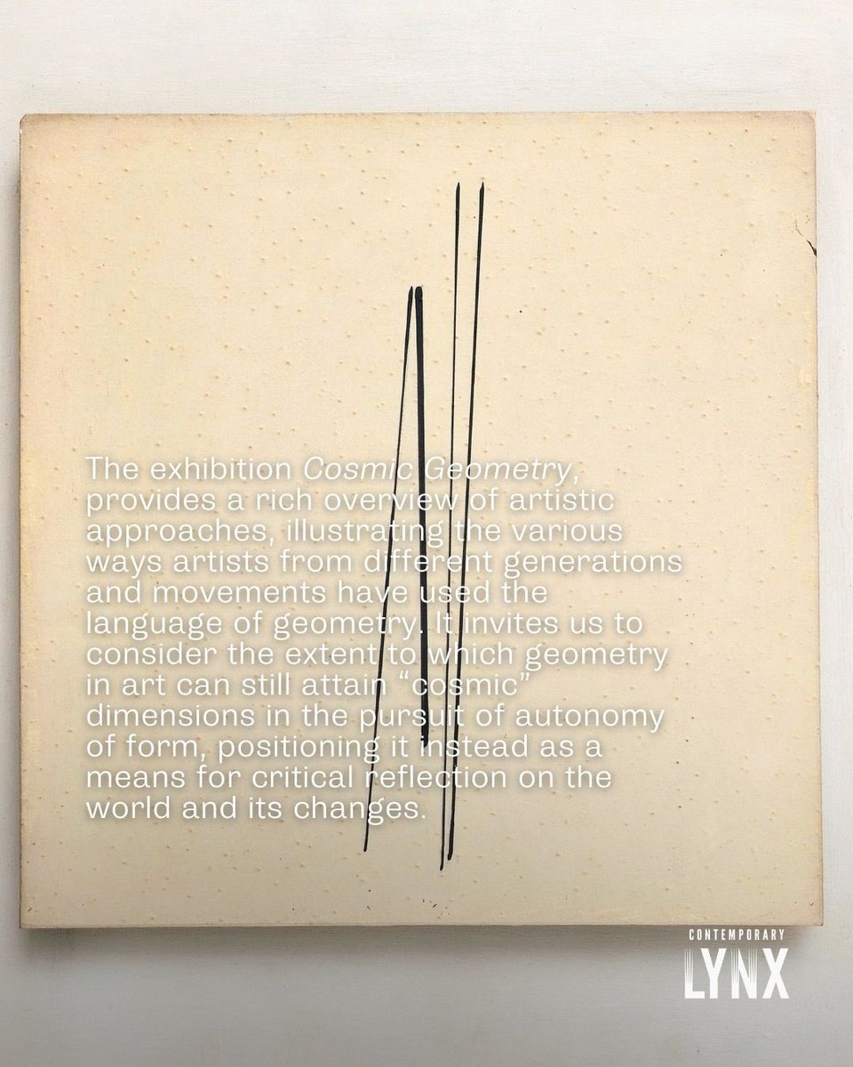 Lynx_art's tweet photo. The exhibition ‘Cosmic Geometry’, taking place at Fundacja Profile between 18 September and 14 November, illustrates the various ways artists from different generations and movements have used the language of geometry.

Read more 👉 https://t.co/hkou5ffSq5 https://t.co/0COPXOlA27