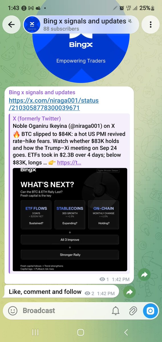 niraga001's tweet photo. https://t.co/SM6wggEa6c
For free trading signals, join my community. https://t.co/u0HMzNt4T9