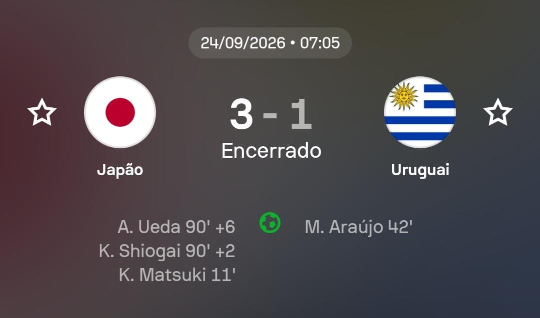 CiteF's tweet photo. Estreia amarga para uma lenda!
 
Diego Forlán fez seu primeiro jogo oficial como técnico da Seleção Uruguaia em amistoso contra o Japão. https://t.co/0CtkUEDM7T