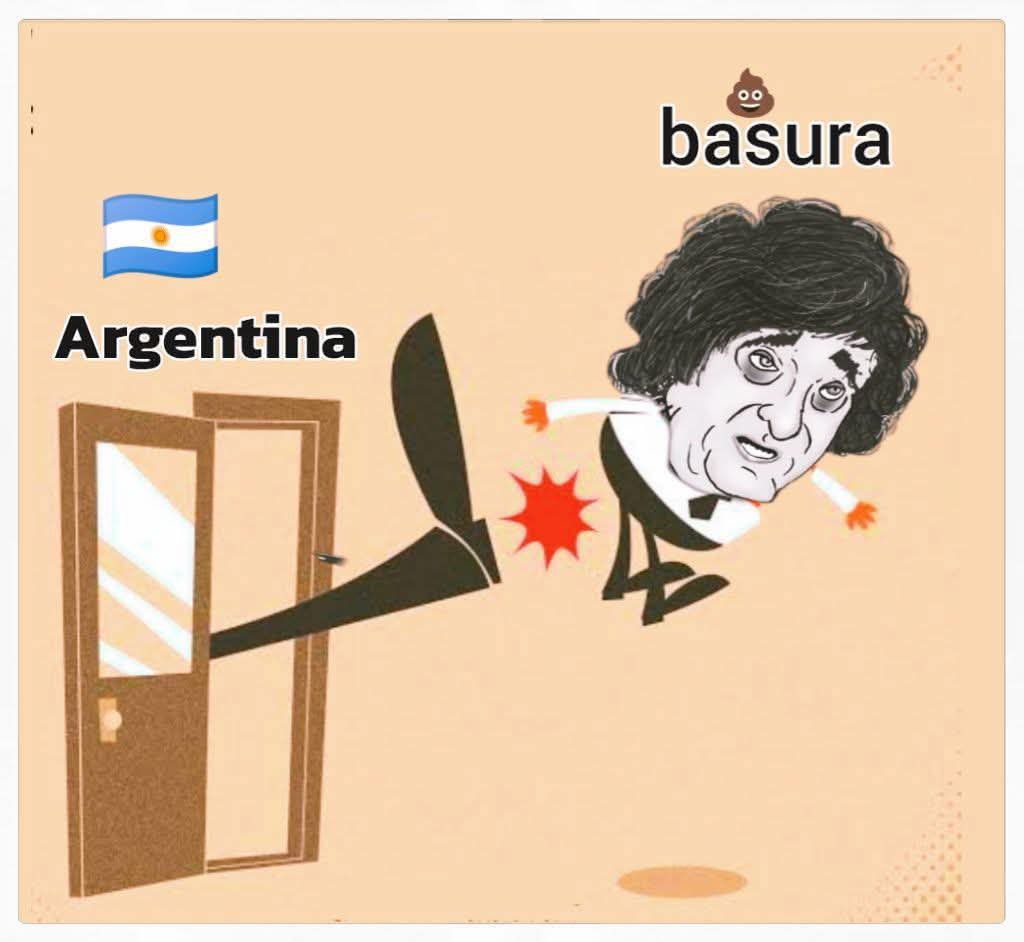 NipotiDaniel's tweet photo. Milei boleto picado 
cadáver político ⚰️ https://t.co/1tERr0ufw7
