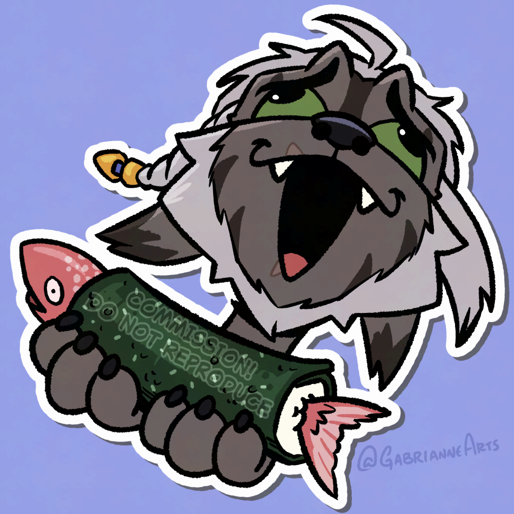 GabrianneArts's tweet photo. He reeeeeally loves his sushi!
Art for Nuhyuto! https://t.co/ElC1aWWhpZ