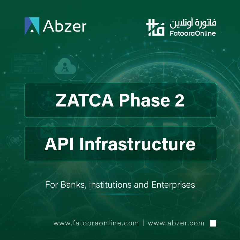 abzer_tech's tweet photo. ZATCA Phase 2 API Infrastructure
FatooraOnline provides e-invoicing infrastructure designed for banks, institutions, and enterprises in Saudi Arabia.
https://t.co/yZWT8BNomD
#ZATCA #EInvoicing #EnterpriseTech #Abzer https://t.co/pzZBosvbSD