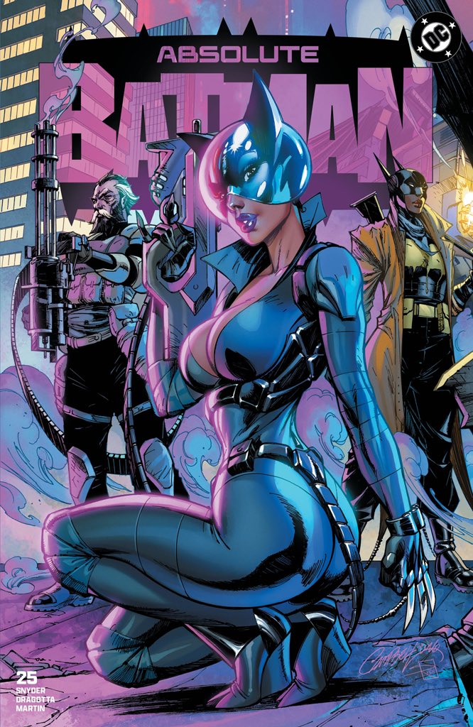 JScottCampbell's tweet photo. 🔥🦇 I’m beyond thrilled to unveil my first ever #AbsoluteBATMAN exclusives for the monumental issue #25 with 3 connecting covers! Colors by Sabine Rich

Round 1 sales go LIVE at 6:00 am *pt
&amp;
Round 2 sales go live again at 12:00 pm *pt

Available ONLY at 
https://t.co/LB5M7khDIO https://t.co/YaN4Sag0ZK