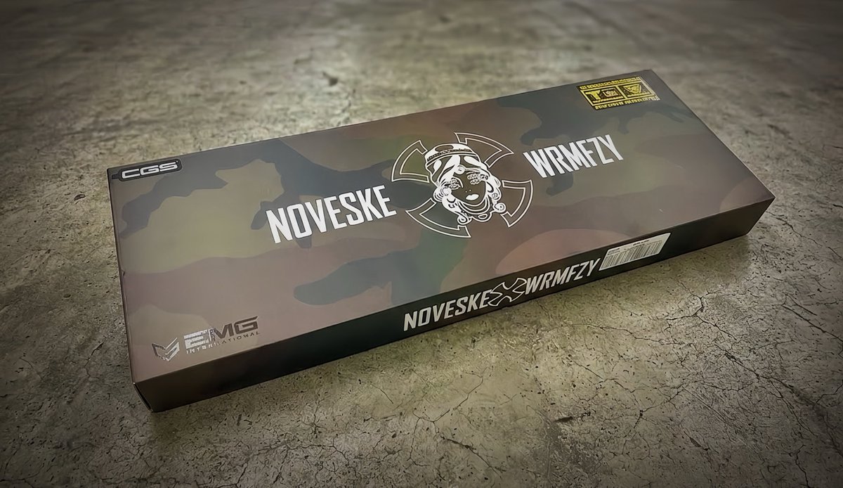 uncle_fury's tweet photo. The box art of Noveske Swamp Rat SBR is so great! 
🤙🤙🤙🤙😎😎😎😎
EMG/Noveske/WRMFZY licensed
Swamp Rat SBR 10.5” GBBR 
Powered by T8/CGS
Out Now! @ The Grey Room FB Store
#EMG #Noveske #WRMFZY 
#SwampRat #SBR #GBBR 
#T8 #CGS 
#TheGreyRoom #Airsoft https://t.co/o4FLKIjsYm