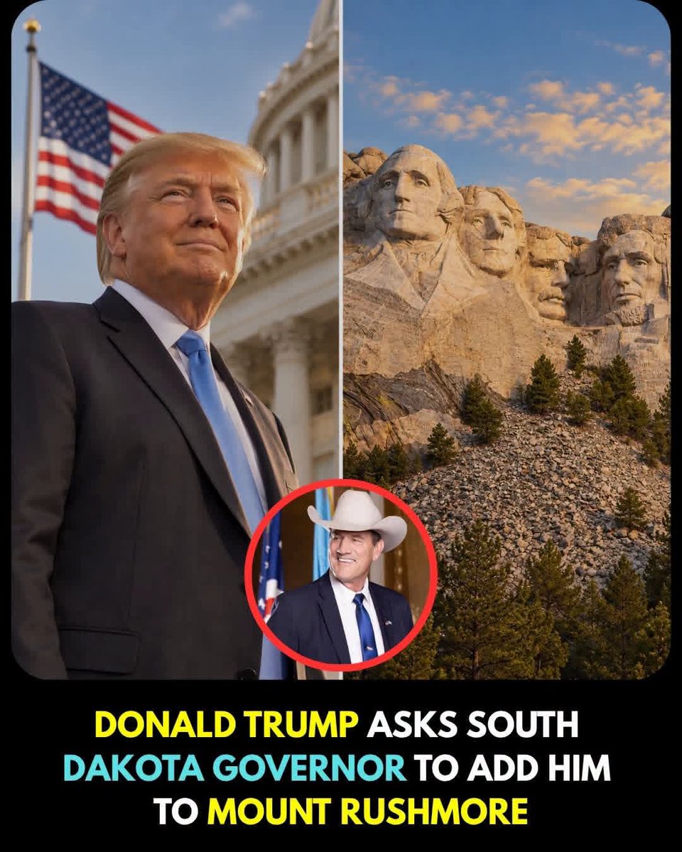 Wondersofworld0's tweet photo. 🇺🇸🏔️ TRUMP ON MOUNT RUSHMORE?

Should Trump become the 5th president on Mount Rushmore? 👀

🅰️ YES 🇺🇸

🅱️ NO 🏔️ https://t.co/sKHe0OK3NJ