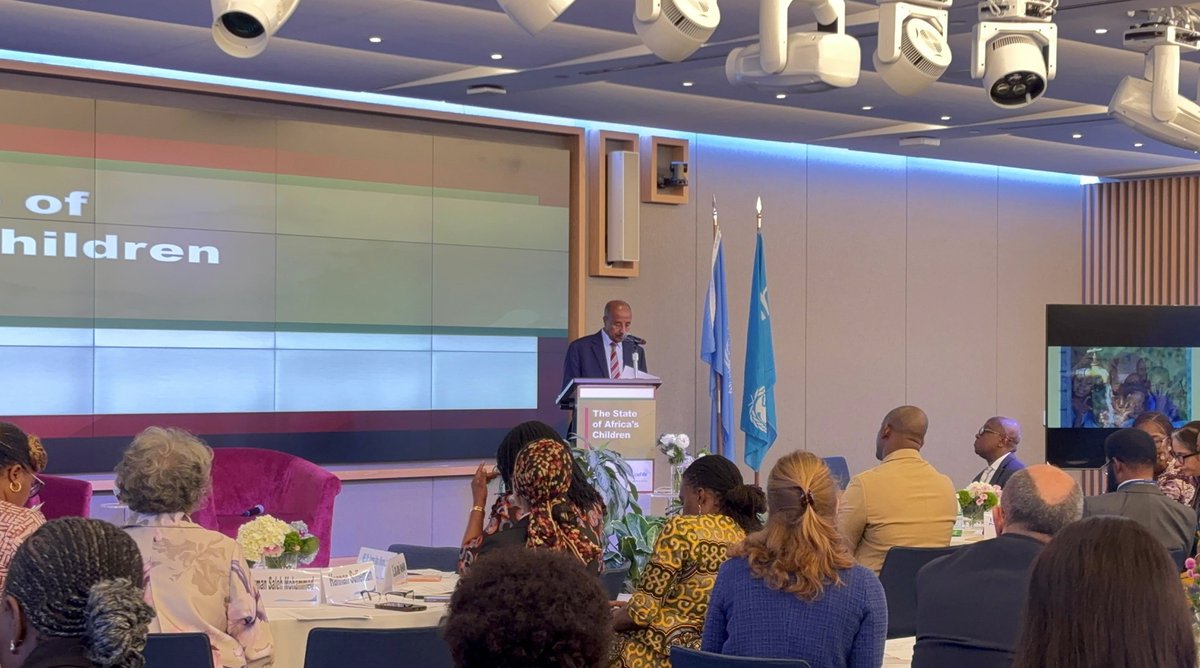 hawelti's tweet photo. #Eritrea - Keynote Remarks by Foreign Minister Osman Saleh at the State of Africa’s Children Report 2026
23 September 2026, UNICEF House, NY  

*"...Africa has the experience, institutions and solutions required to accelerate progress. Our principal challenge is to translate commitments into sustained implementation. This requires stronger national institutions, sustainable financing, resilient infrastructure and reliable services that reach the most vulnerable, including children and families in remote and underserved communities".

*"...The water and sanitation systems we build today will shape the health, dignity, and opportunities of Africa’s children for decades to come. The human cost of inadequate WASH remains unacceptably high; water- and sanitation-related diseases continue to cause preventable illness and death, particularly among children. Safe WASH is therefore not merely an infrastructure issue; it is fundamental to protecting children and investing in Africa’s human capital, and integral to realizing the ambitions of Agenda 2063".

*"...The evidence presented in this report should serve not only as a reflection of the challenges before us, but also as a call to action. Let us ensure that the experiences, needs and aspirations of Africa’s children remain at the center of our continental priorities".

https://t.co/hZfaLX5Got