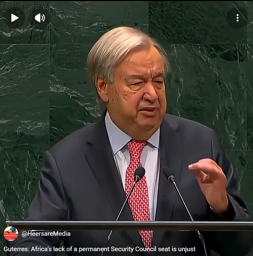 cabdiheersare01's tweet photo. To the United Nations,
I welcome Secretary-General António Guterres’s call for Africa to have a permanent seat on the UN Security Council. Africa’s exclusion is unjust. UN member states must now turn that recognition into meaningful reform.
#Africa #UNSCReform https://t.co/gXkKrxOvKp