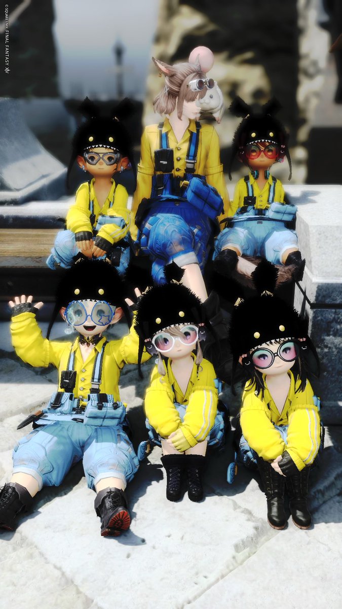 pascal_2675's tweet photo. ミニオンズ

1人、野良様のミコッテちゃんが
着替えてくださった🫶
#FF14
#FF14SS
#ミニオンミラプリ https://t.co/TeOpRhmkyb